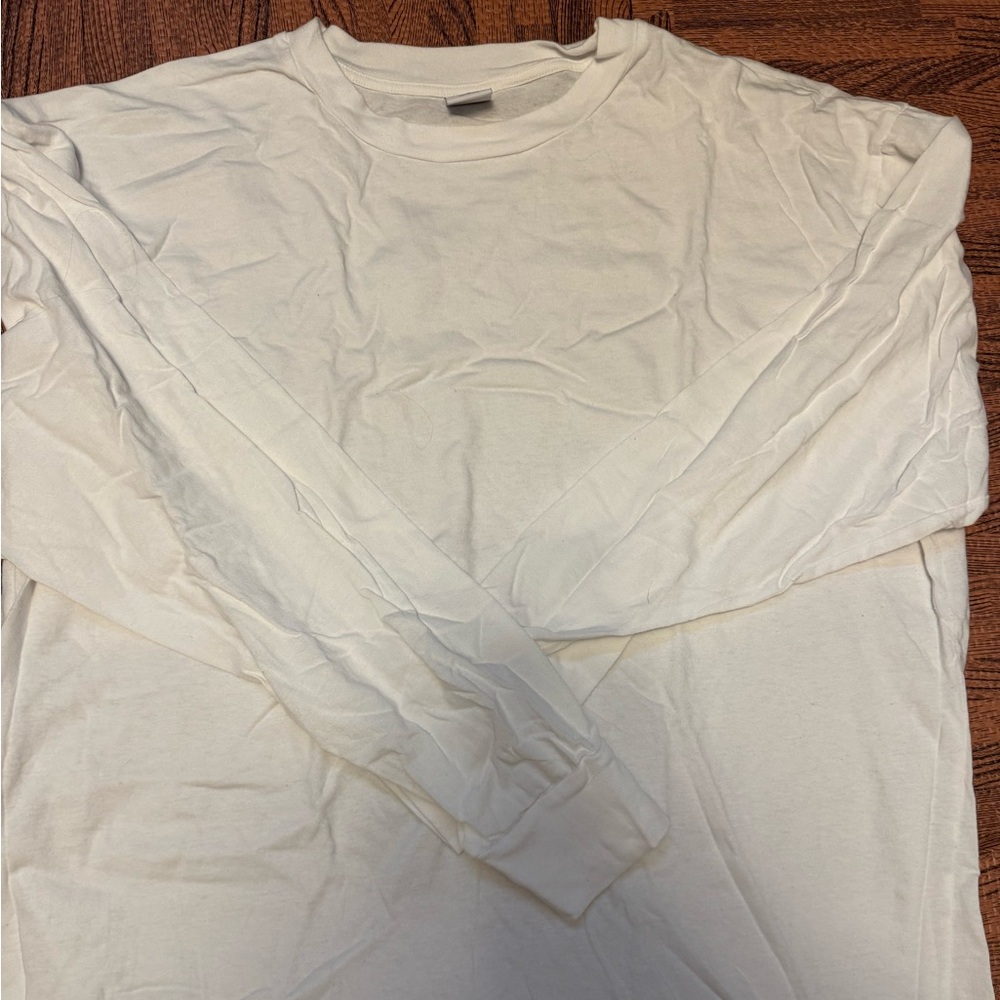 TNA White Long Sleeve Top